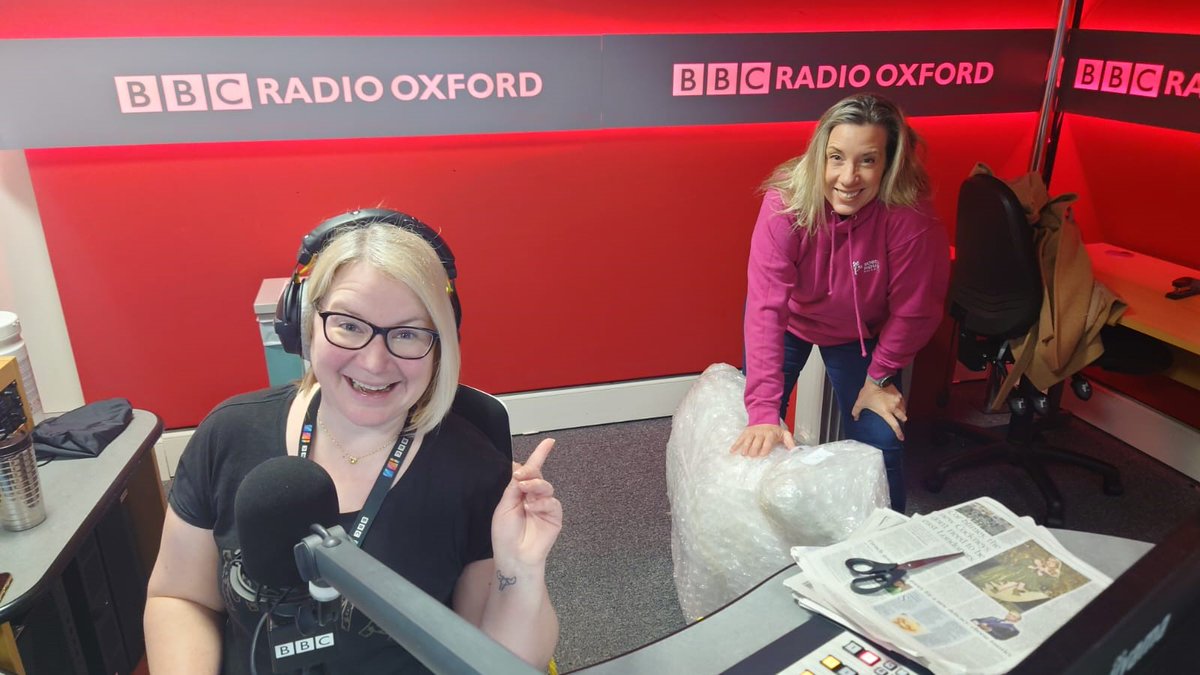 Did you hear Beth, our Director of Fundraising, on @BBCOxford @Brucey1 talking about @oxtrail2024 which will be taking to the streets of Oxford this summer?!🤩🐂
