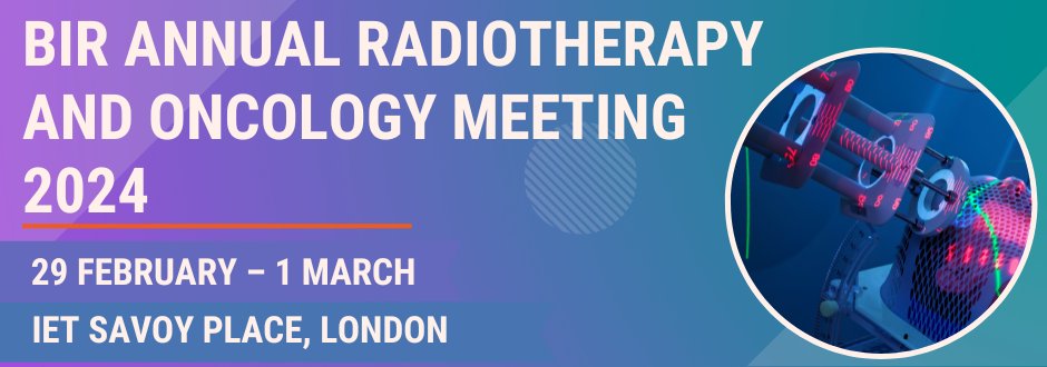 Get ready for the event of the year! #BIRTO24 kicks off tomorrow, bringing together the brightest minds in the industry! Exciting talks from expert guest speakers and engaging discussions with delegates await! We look forward to seeing you there! #radiotherapy #oncology #imaging