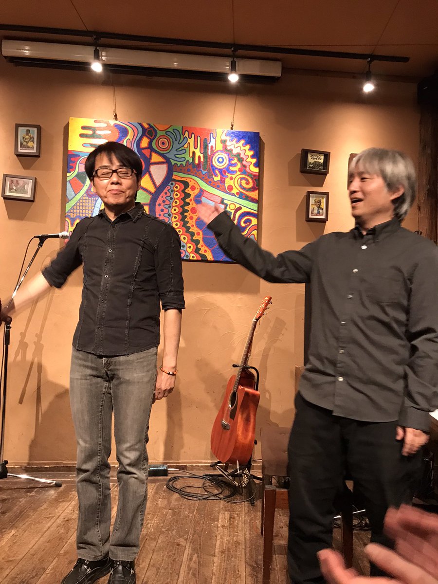 mk0822ryo's tweet photo. @WindsWakayama 楽しいライブと言うか漫談と言うか？😄 https://t.co/yYuhpWM2lI