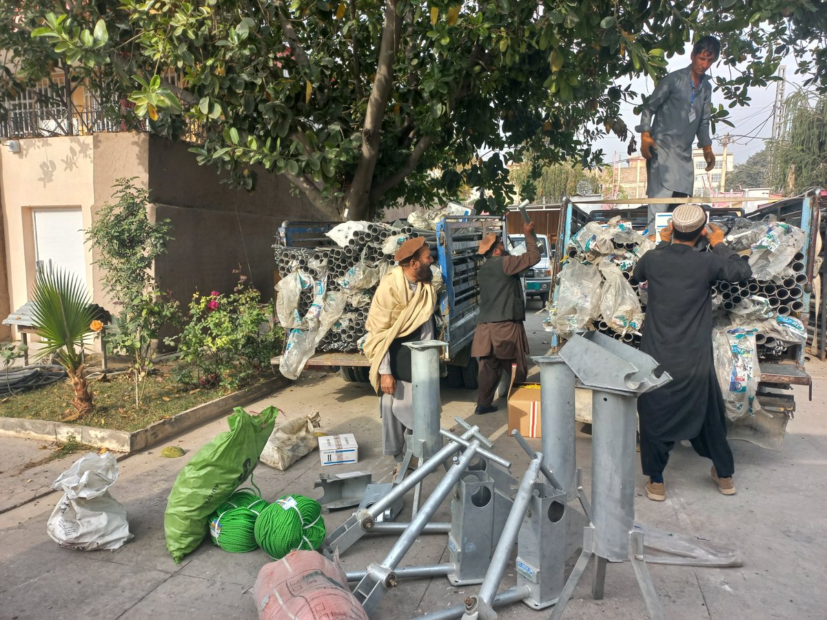 In Alingar, #Laghman, our teams helped and trained community members on how to repair water handpumps and provided tools and spare parts. This will allow community members to fix 489+ handpumps, improving access to clean drinking water for more than 68,000+ people.