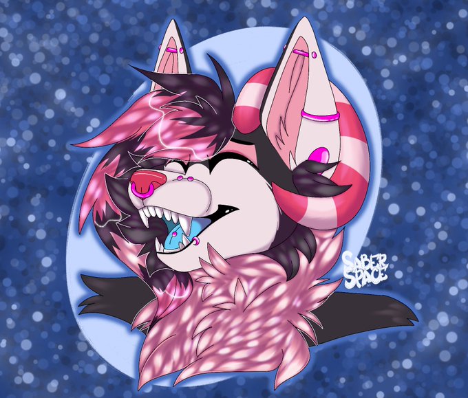 My half of a trade with Wolfie WiccanArts :3  Really proud of how this came out! <3 If you want to see<a href="/tag/artfight2024"class="tags"><span>#artfight2024</span></a><a href="/tag/teamseafoam"class="tags"><span>#teamseafoam</span></a>