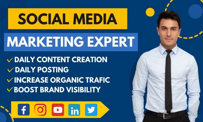 Are you looking for a social media marketing manager?
Hi there! I am a professional social media marketer. I have been working on social media marketing for three years with successful.

#socialmediamarketing #socialmedia #socialmediamanager #socialmediajobs