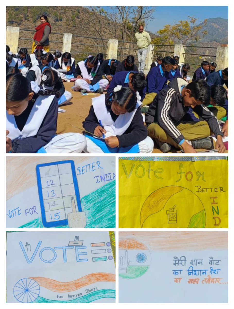 #Register yourself as a voter & Be a #smart voter 📌
#PosterCompetition
#KnowYourRights 
#RegisterYourself 
#CeoUttarakhand
#SVEEP
#DeoPauri
#LokSabhaElections2024