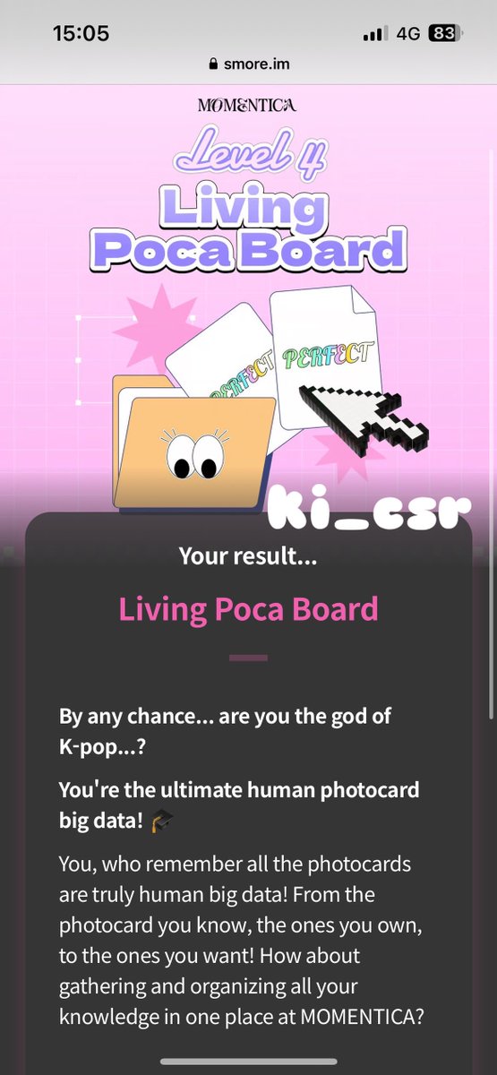 ki_csr's tweet photo. Let's collect a lot of photo cards in the future🫧💭
#MOMENTICA_PocaLevelTest
#첫사랑 #CSR https://t.co/ZSvwLg3OqC