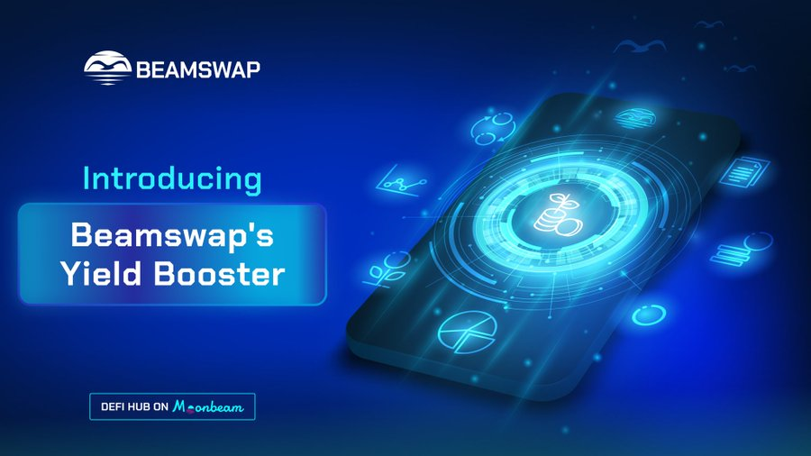 Definews_Info's tweet photo. 🔥 @Beamswapio is set to introduce the Yield Booster to enhance farm rewards
🔥 With #Beamswap Yield Booster, you will be able to do just that — another use case for Beamswap’s native #stGLINT token, which keeps expanding its range of utilities
🔽 VISIT
https://t.co/2C4uBHEPFv
#Definews