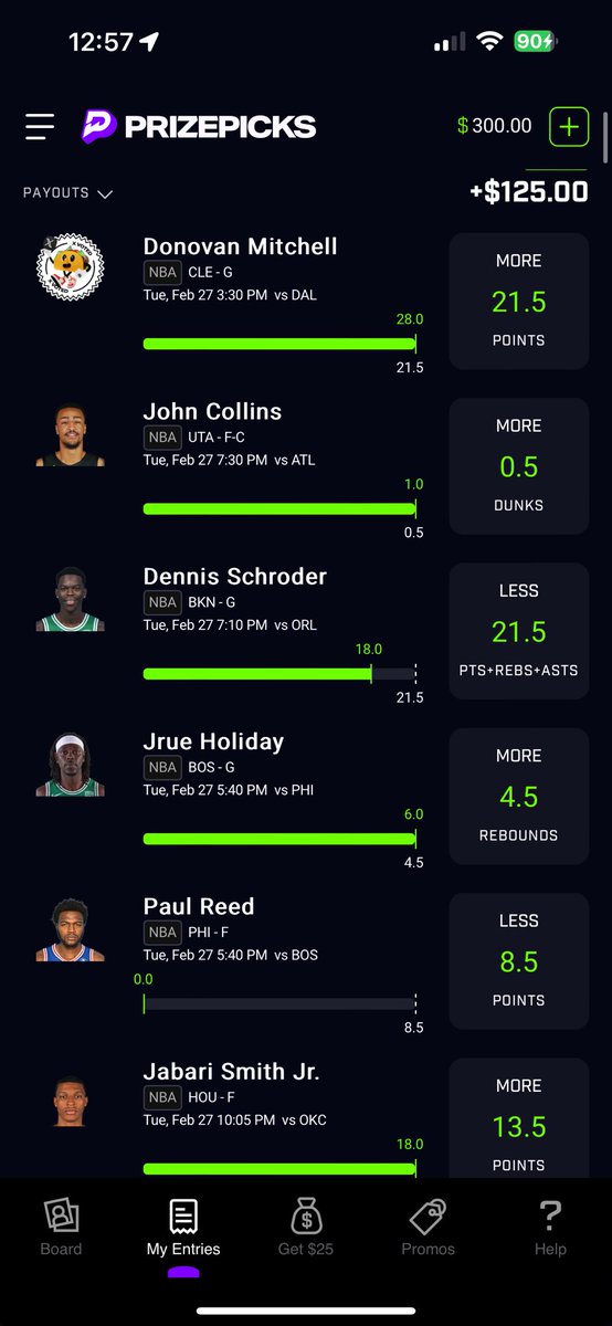 DFSNicholas's tweet image. And again on #TacoTuesday Thanks to @DFSArmy 💯#PrizePicks