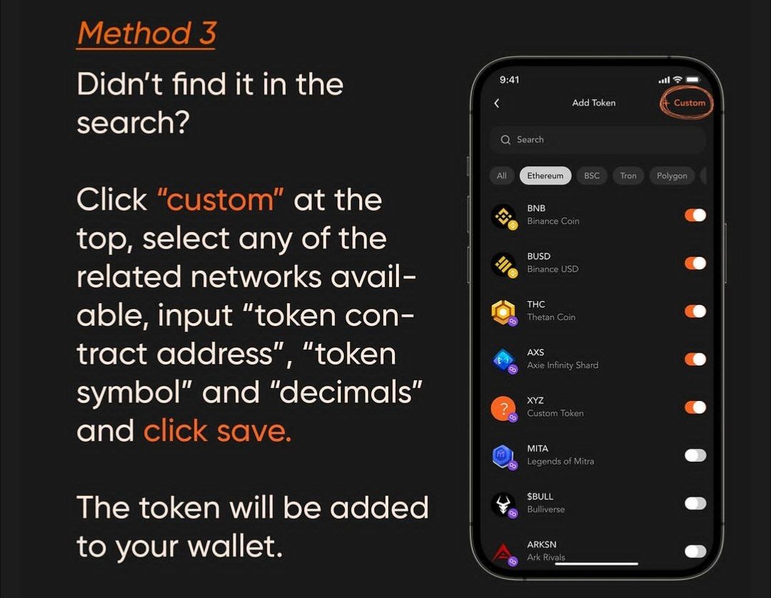 sevenlagod's tweet photo. Looking for a place to keep your bull run bags? Here are 3 quick methods on how to add tokens to your @mygamichq wallet. #gamicapp #CryptoRevolution https://t.co/l8ai1oDJLs