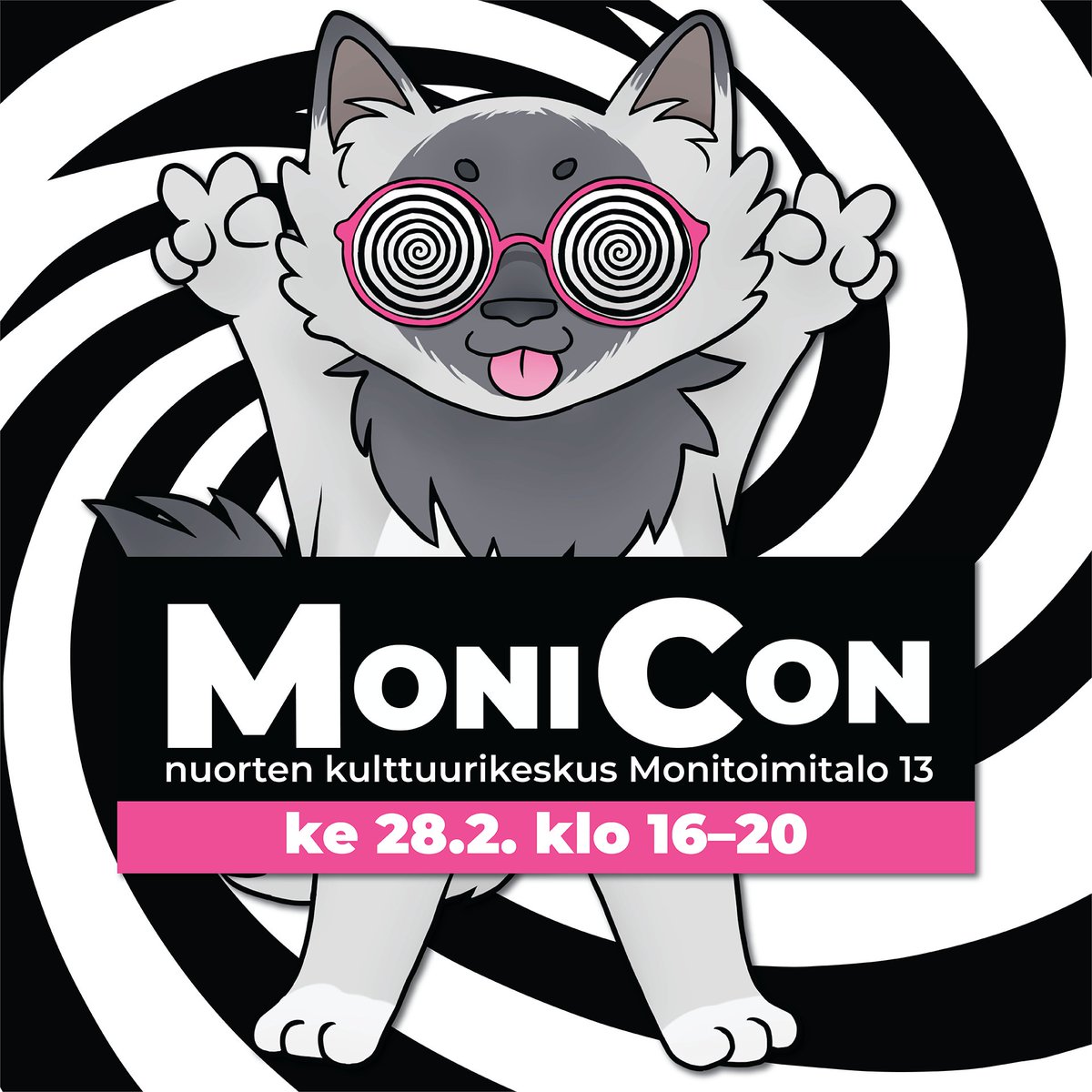 kpopsuomiry's tweet photo. Tervetuloa Moniconiin!💯Tapahtuma on suunnattu nuorille animen, mangan, cosplayn ja aasialaisen pop-kulttuurin ystäville.

Tutustu laajaan ohjelmaan täältä: https://t.co/xGDWDKjuiB

Tapahtuma on veloitukseton ja päihteetön💸

#kpopsuomiry #monicon #monitoimitalo13 #tampere https://t.co/PztxjtI1be