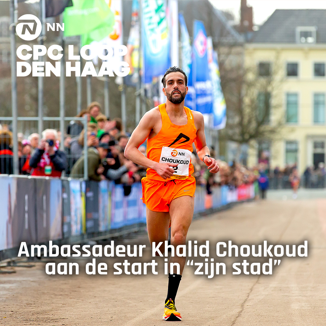 NN CPC Loop Den Haag ook voor ‘ambassadeur’ Khalid Choukoud belangrijke tussenstop op weg naar Spelen. Lees meer via nncpcloopdenhaag.nl/nieuws/nn-cpc-…