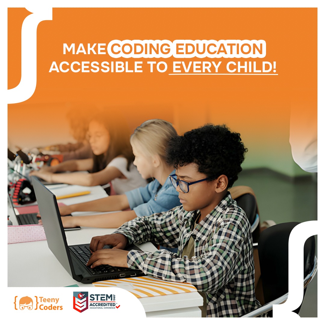 CodersTeeny's tweet image. Make coding education accessible to every child! Join us in breaking barriers and empowering young minds to thrive in the digital age.
Accredited by: STEM.org
#CodeForAll #code #programming #child #python #onlineclasses #stemlearning