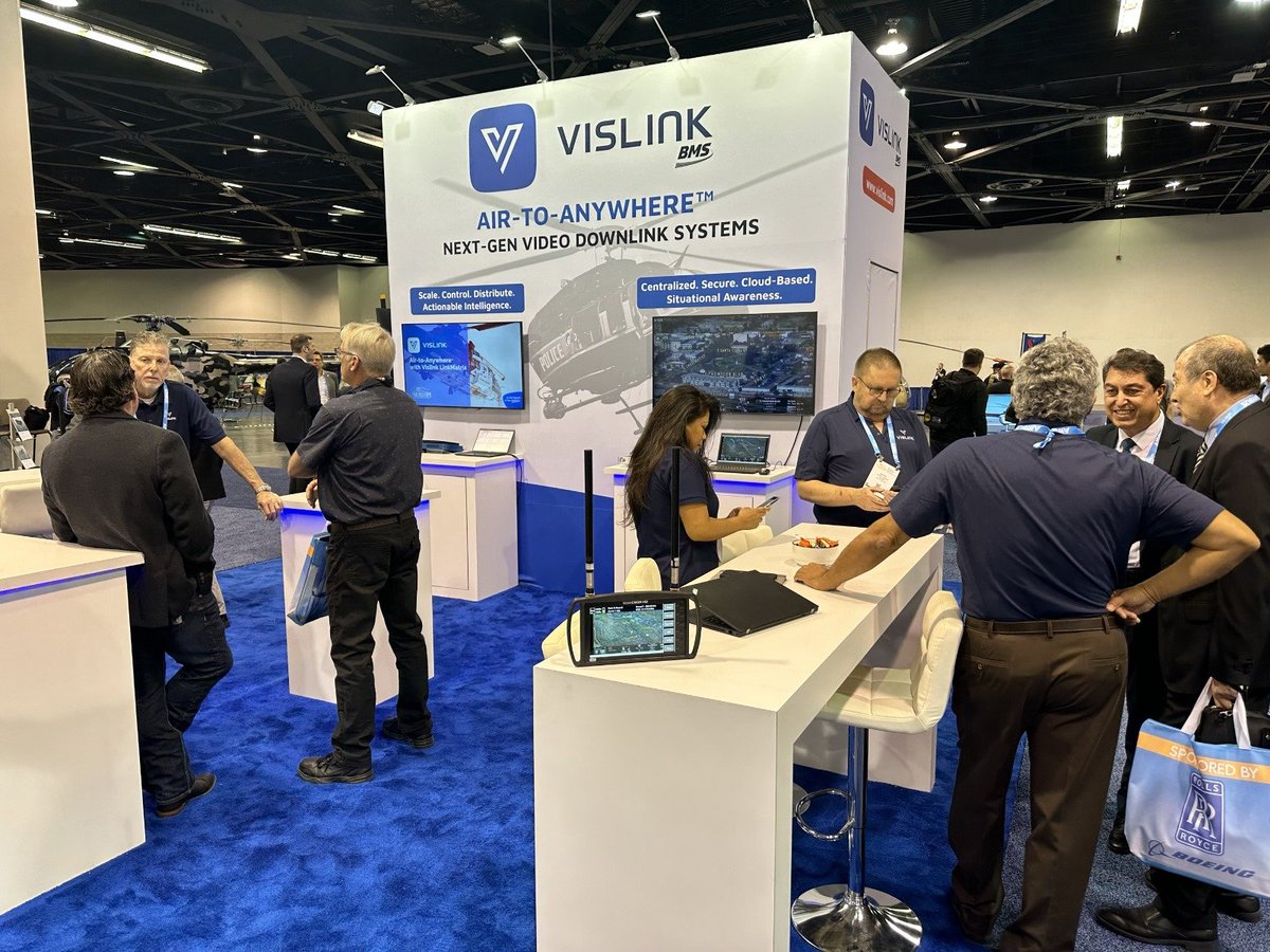 Hai Heli Expo 2024 is in full swing. We love to show you how our #airborne solutions can help improve your #surveilance, #sportsproduction, #security and #broadcast operations. Let's talk at booth #1640?

#HaiExpo24 #HaiHeliExpo #TheVislinkDifference #SportsTechnology #MilGov