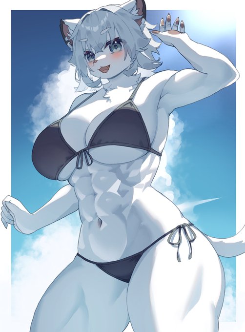 Skebにて描かせていただきました🏖️ 