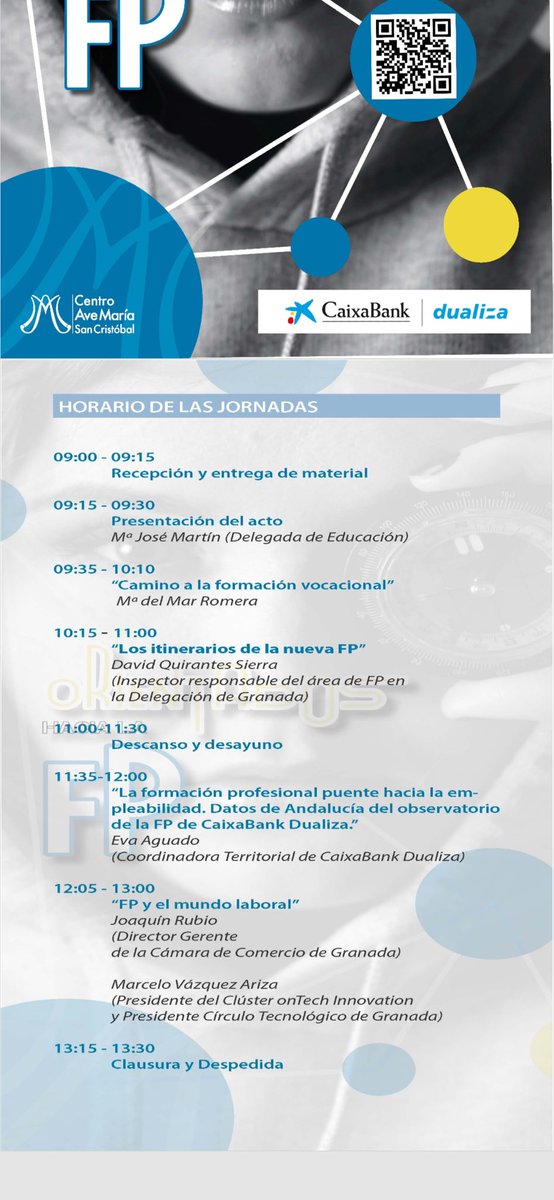 El próximo jueves 7 de marzo organizamos la jornada “Orientados hacia la FP”. 
La inscripción es en eventbrite.com/e/entradas-ori…