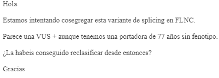 𝘍𝘓𝘕𝘊: LA IMPORTANCIA DE LA COLABORACIÓN CLÍNICA-LABORATORIO Y LAS GUÍAS ACMG🧬🩺🏥

La semana pasada recibimos una consulta📩que resultó ser una historia interesante, con mucho aprendizaje. Se trataba de un caso muy antiguo...
[abro hilo👇👇👇]