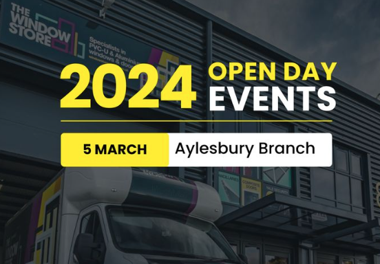 We promised more open days and we’re here to deliver… next up is Aylesbury!

When? 🗓️Tuesday 5th March.
Where? 📍Unit 6, The Vale Industrial Estate, Southern Road, Aylesbury, HP19 9EW
Time?⏰ 07:30 – 16:30.

We can’t wait to see you all there!
#TheWindowStore #openday #Aylesbury