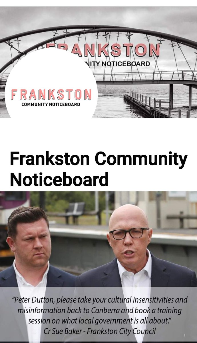 🧐🍿 #DunkleyVotes gets hot and truthful, as Cr Sue Baker sets the record straight, as she details her last three years with peer and colleague Liberal candidate Nathan Conroy.
💥 Read all via facebook.com/share/p/TBHMoK… 
📢 <a href="/Raf_Epstein/">Raf Epstein</a> <a href="/AntonyGreenElec/">Antony Green - elections</a>
<a href="/davidbewart/">Ewart, Dave</a> #auspol 1/...