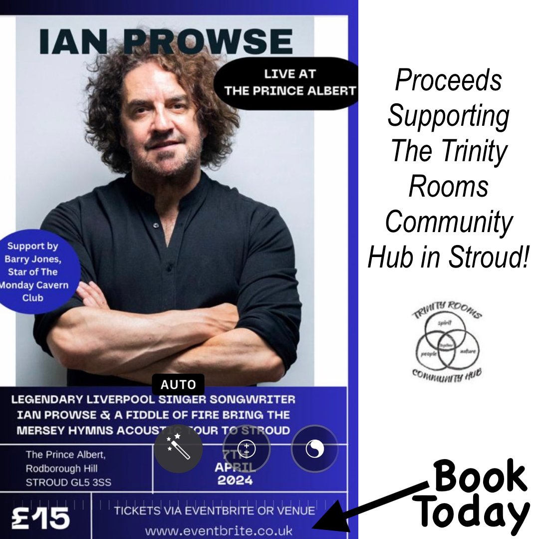 Ian Prowse & the Fiddle of Fire are bringing their fantastic show to the fabulous #Stroud local pub The Prince Albert on April 7th, 7:30pm! With the profits supporting our Community Hub book tickets at: ow.ly/7pKx50QrmTw #music #events #gig #fundraiser #gloucestershire