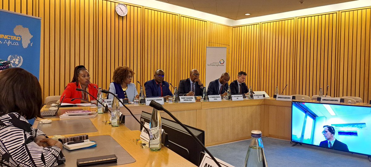 PAkiwumi's tweet photo. Yesterday @UNCTAD &amp; @OIFrancophonie hosted a "Conference on crisis-resilient development finance" drawing on findings of The Least Developed Countries Report 2023. 

📺Recording available (in French) at https://t.co/xxqf2g16Kr. 

📔Read the full report https://t.co/LYopaOD8Xa. https://t.co/kRDLMSN5wd