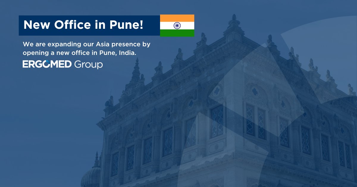 Ergomed Group is thrilled to announce the expansion of our global presence with a new office in Pune, India. As we continue to grow, our dedication to excellence remains steadfast, ensuring unparalleled support for our clients in the Asia-Pacific region. obi41.nl/y4xt6xpc