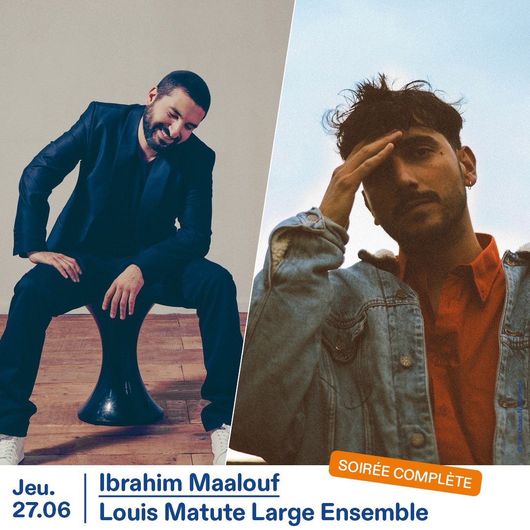 ❗ [SOIRÉE D'OUVERTURE COMPLÈTE] // La soirée du 27.06 avec Ibrahim Maalouf et Louis Matute Large Ensemble est complète ! 🎫 Billets individuels / Packs trio : épuisés 🎉 Pass 7 soirées / Intégral : disponibles 👉 Liste d'attente (billets individuels) : bit.ly/liste_attente_…