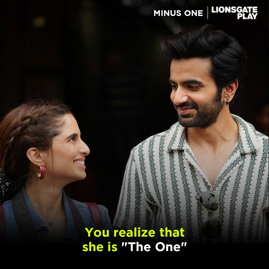 lionsgateplayIN's tweet photo. That life-changing moment when you realize she's not just anyone, she's THE one. 💖✨ Dive into the emotional rollercoaster of love and discovery in 'Minus One.'

#MinusOne #LionsgatePlay #Love #theoneforu https://t.co/L6GT4n18jy