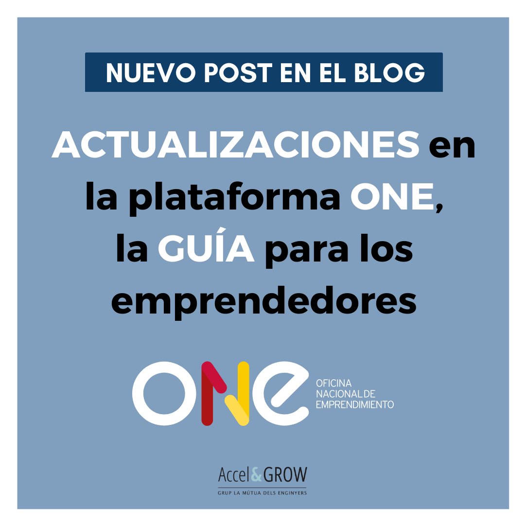 GrowAccel's tweet image. 🚀La Secretaría de Estado de Digitalización presenta la versión mejorada de la Oficina Nacional de Emprendimiento (ONE), la plataforma que busca ser la guía para los emprendedores.

🔗Tenéis toda la información en nuestro blog: accelgrow.com/2024/02/28/act…