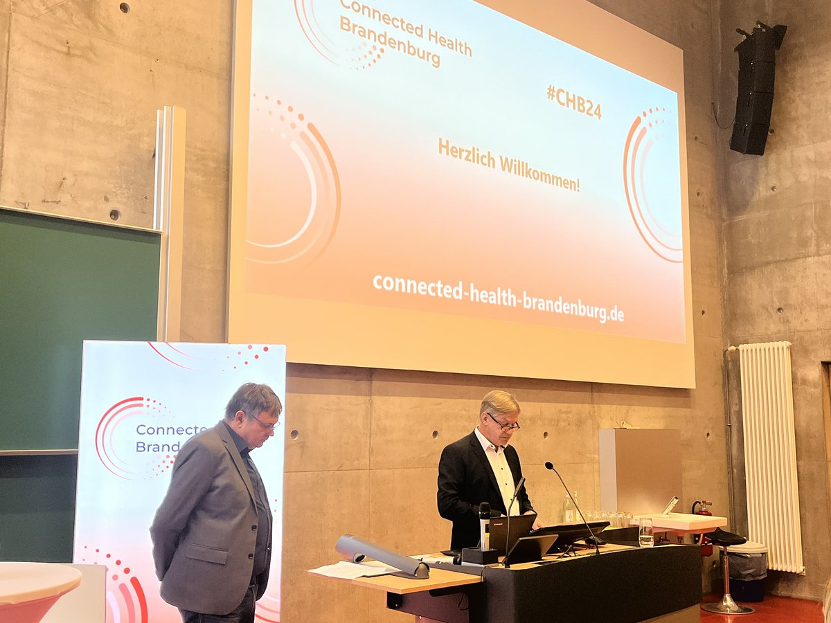 Startschuss zur Connected Health Konferenz zur Digitalisierung im Gesundheitswesen in Brandenburg #CHB24