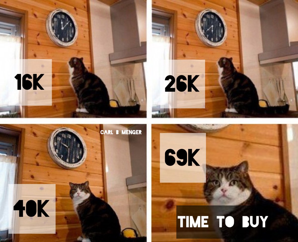 CarlBMenger's tweet photo. Don’t buy #Bitcoin, wait. https://t.co/0PEN0xlniF
