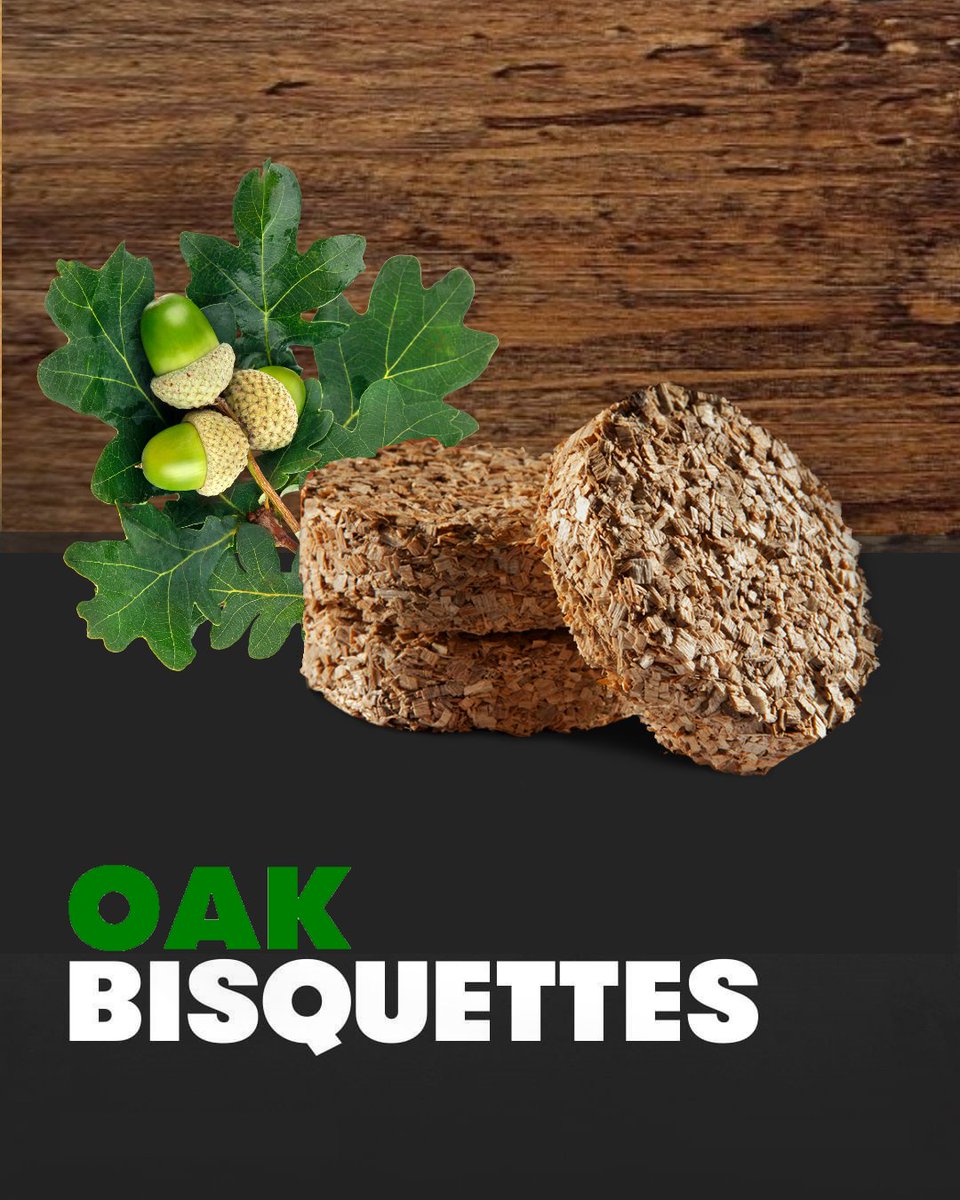 The Allrounder! 

The most versatile wood of them all is Oak. Its mild smoke flavour, and little to no aftertaste makes Oak blend well with most meats and gives off a beautiful smoked color.

Oak Flavor Bisquettes especially pair well with poultry, beef, pork, lamb, and game.