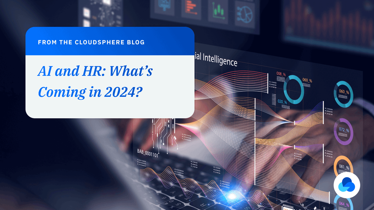 CloudSphere (@cloudsphereai) on Twitter photo AI and HR: What’s Coming in 2024? Ashley O’Malley, HR Director at CloudSphere shares her insight on trends shaping artificial intelligence in HR. READ: hubs.ly/Q02ljN9n0 AI and HR: What’s Coming in 2024? Ashley O’Malley, HR Director at CloudSphere shares her insight on trends shaping artificial intelligence in HR. READ: hubs.ly/Q02ljN9n0