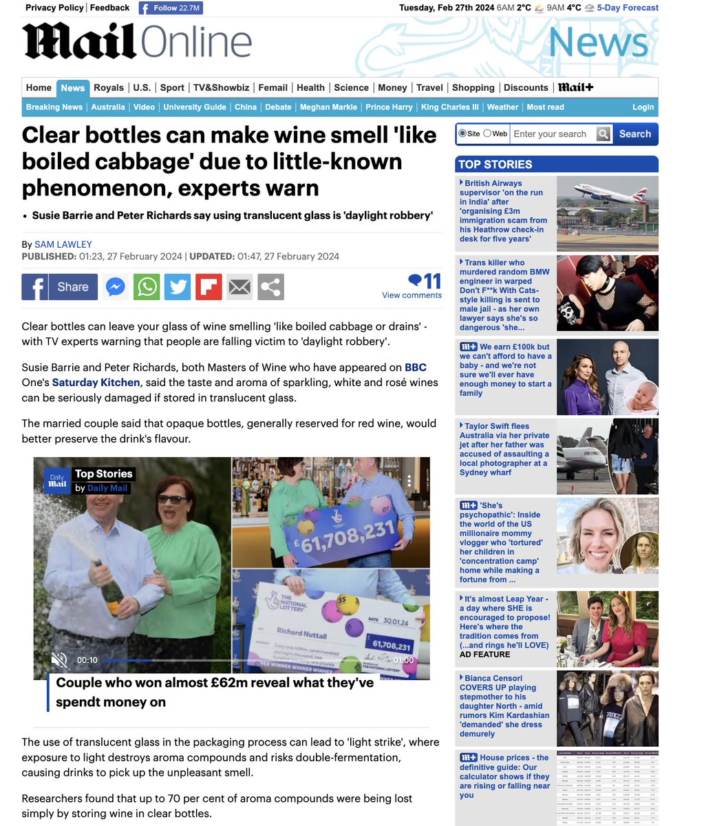 Great to see the scandalous issue of light-strike generating some attention in the national media after our latest pod 🙏📰💡🥂👍 Apparently it even made it onto the radio waves too 🎙️ This is a really important topic and one that needs to be more visible!