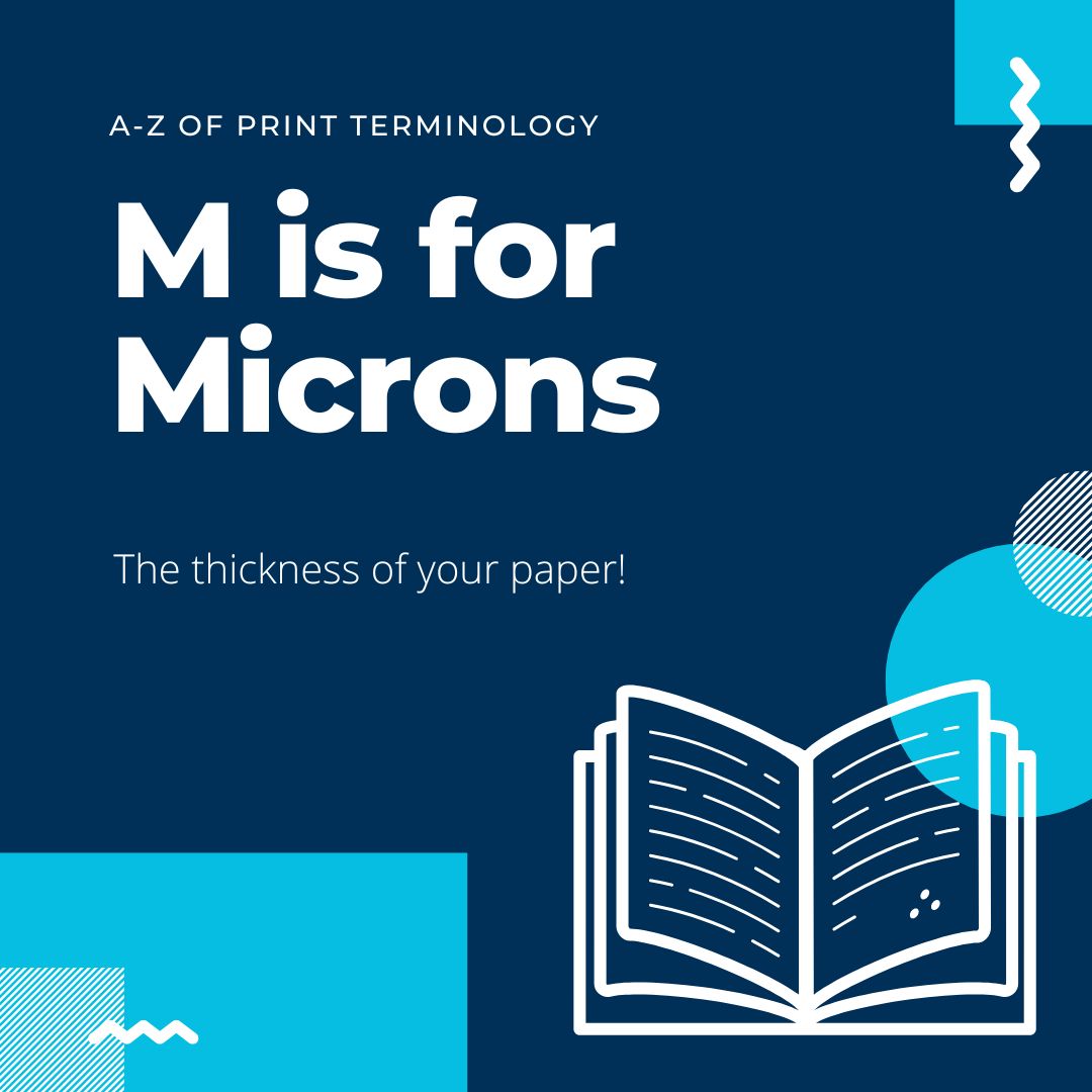 Microns, also known as micrometres, are a length of measurement equal to one millionth of a meter, and this is how we measure the thickness of paper! The higher the micron value, the thicker and bulkier your paper will be! 📃