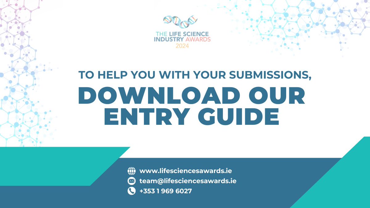 Download the Entry Guide for the prestigious Life Science Industry Awards now! 

Advance your career and make a global impact. Don't miss this game-changing opportunity!

➡️ More: landing.businessriver.com/Life-Science-I…

#LifeSciencesIRL #UKSciences #Awards