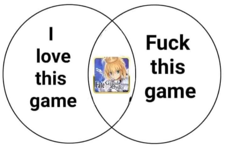 Best game ongoing? Pff of course, #fgo is the kind of game that whatever you hate it or not, you still can't help but to keep playing the f****** game! 😂