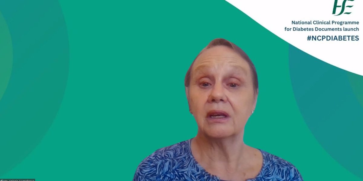 Cathy Breen PhD RD (@cathybreen24) on Twitter photo #NDPDiabetes delighted to have the voice of lived experience and advocate Ms Valerie Humphreys <a href="/Diabetes_ie/">Diabetes Ireland</a> with us today highlighting current and ongoing collaboration within the #NDP working group 🙌 #NDPDiabetes delighted to have the voice of lived experience and advocate Ms Valerie Humphreys <a href="/Diabetes_ie/">Diabetes Ireland</a> with us today highlighting current and ongoing collaboration within the #NDP working group 🙌