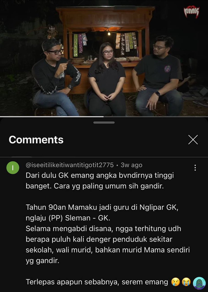 ⚠️TW⚠️ 

💚 di gunungkidul tuh beneran angka b*ndirnya tinggi ya? Serem bgt ini 😰