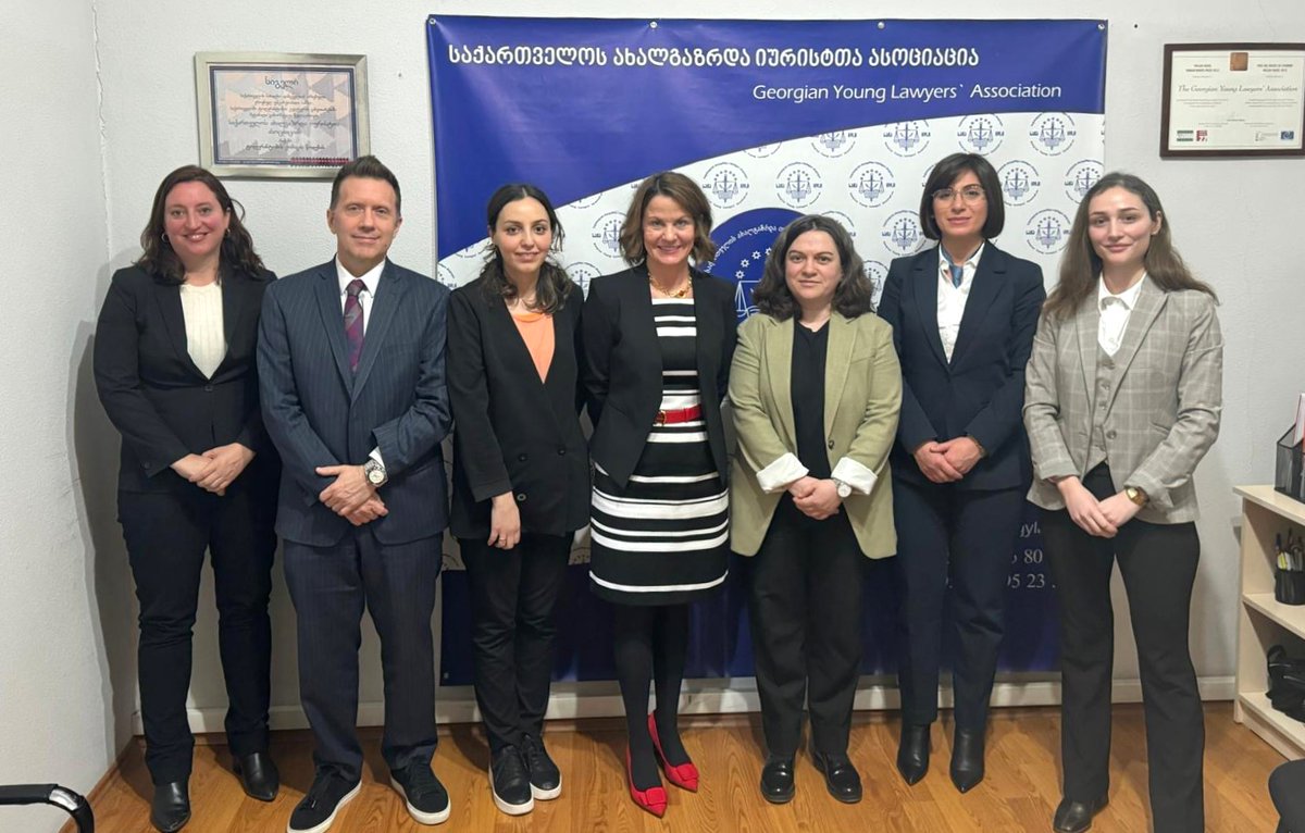 On World NGO Day, Amb Dunnigan heard from @GYLA_CSO about its impressive work in 🇬🇪 to support vulnerable, provide legal assistance to underserved, observe elections, advocate for democratic reforms. 🇬🇪’s vibrant civil society plays a key role in its Euro-Atlantic path.