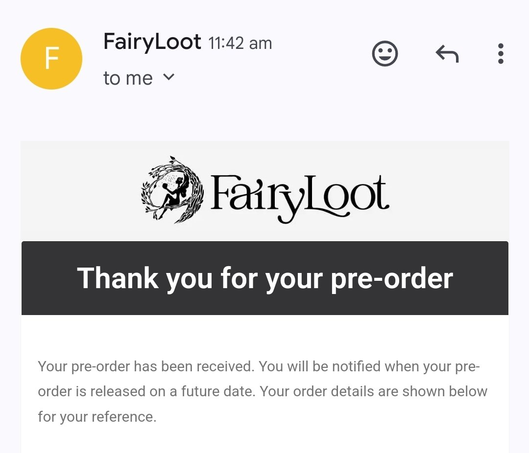 Omg I got it 😭💖 #fairyloot