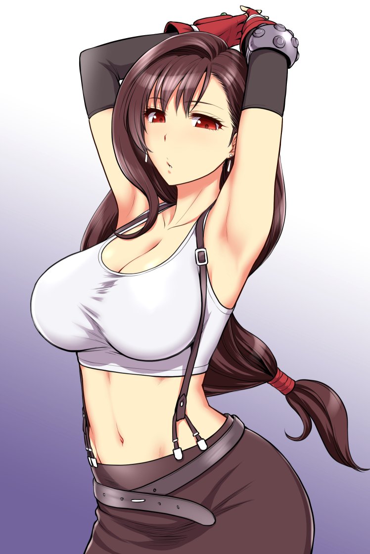 ティファ貼っていい流れけ?
(超過去絵) 