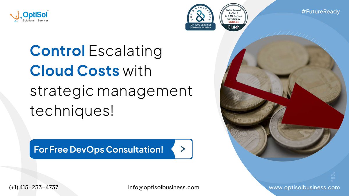 Ramisalive's tweet image. Are you facing challenges in effectively Monitoring and Optimizing Performance in your DevOps Environment? For Free DevOps Consultation lnkd.in/gSFS-99g
#devops #Devopsconsultation #devopsarchitect #cloudcostmanagement #cloudcosts #CloudComputing