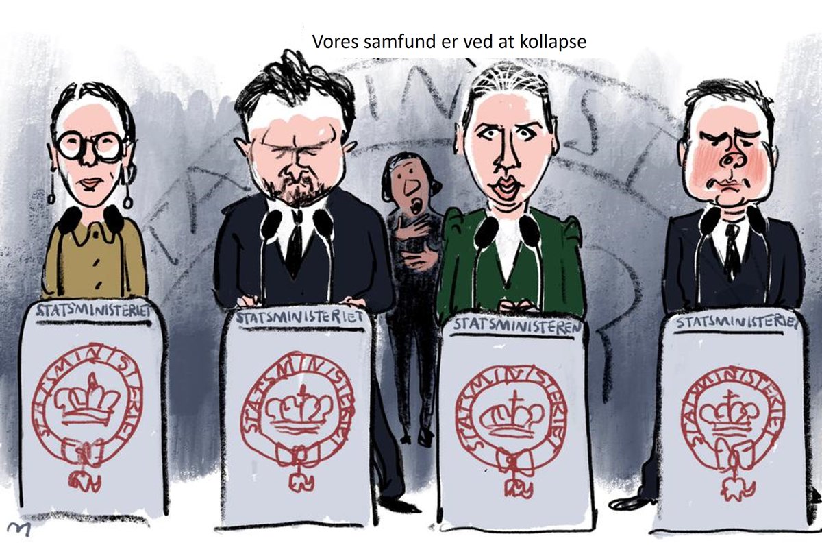 I morgen udkommer Klimarådets årlige statusrapport, men i virkeligheden er indholdet næsten ligegyldigt.
Rapporten er en distraktion fra, at vi står foran et kollaps, som fører til mangel på rent drikkevand, mad og medicin, konflikter og krige.  
vejnaa.dk/?p=1137
#dkpol