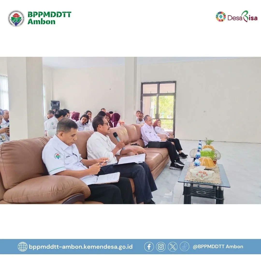 Halo #sobatdesa dan #basudara semua!
Sekretaris BPSDM PMDDTT beserta jajaran melaksanakan kunjungan Pembinaan Pengelolaan Barang Milik Negara sekaligus ramah tamah bersama keluarga besar di lingkungan BPPMDDTT Ambon, Rabu 28 Februari 2024.
Selengkapnya di bppmddtt-ambon.kemendesa.go.id