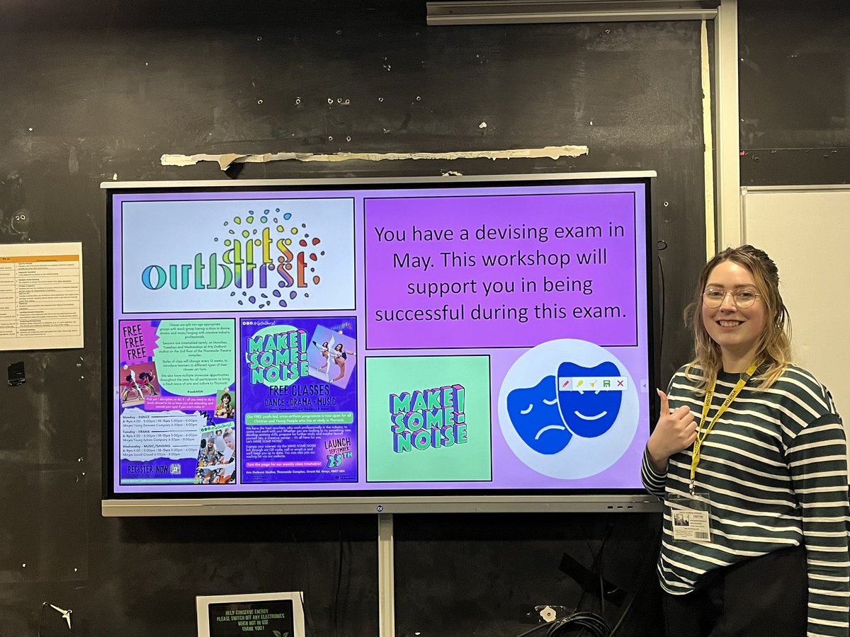 Great to see Y10 GCSE Drama students <a href="/HarrisOckendon/">Harris Academy Ockendon</a> <a href="/HarrisFed/">Harris Federation</a> loving the fantastic workshop being delivered this morning by <a href="/ArtsOutburst/">Arts Outburst</a> 🤩 🎭 🎥!