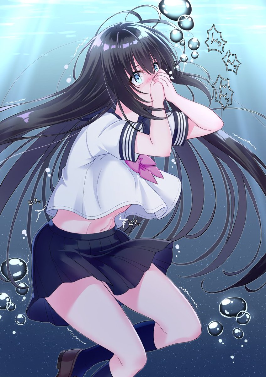 水中で息止めてる女の子かわいい。ということで、こちらでもアカウントを作りました！