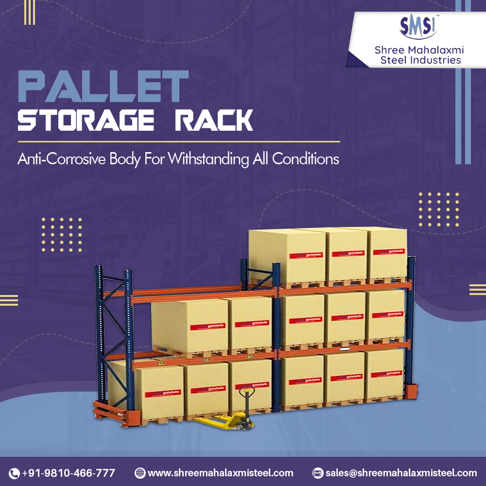mahalaxmisteel's tweet image. 👉Protect your goods with confidence! Introducing our pallet storage rack with an anti-corrosive body, built to withstand all conditions. 

📲 : +91 9810466777
🌐: shreemahalaxmisteel.com
📧 : sales@shreemahalaxmisteel.com
   
#AntiCorrosion #ProtectYourGoods #PalletStorage