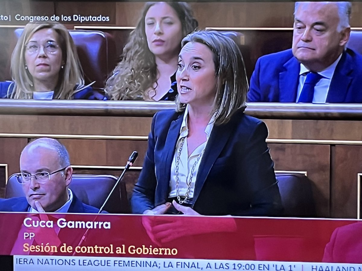 Ritaalberdi's tweet image. Dice Cuca Gamarra que ha dicho Bolaños que le repugna la corrupción, pero que son ministros gracias a la corrupción! 
Pues tiene algo de razón, sí, pero fue por la corrupción del PP, por la que les echamos del Gobierno en 2018  
#SesiónDeControl