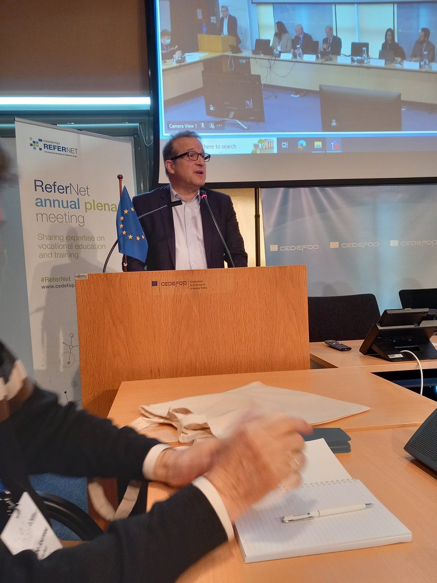 natasapouliou's tweet image. @Cedefop #refernet annual meeting just started! @JuergenSiebel welcomes members of the #network&quot;let&apos;s embrace the opportunity to learn from each other&quot; @zahilas @GKostakisEU @lisarustico @EU_Social @EU_Commission