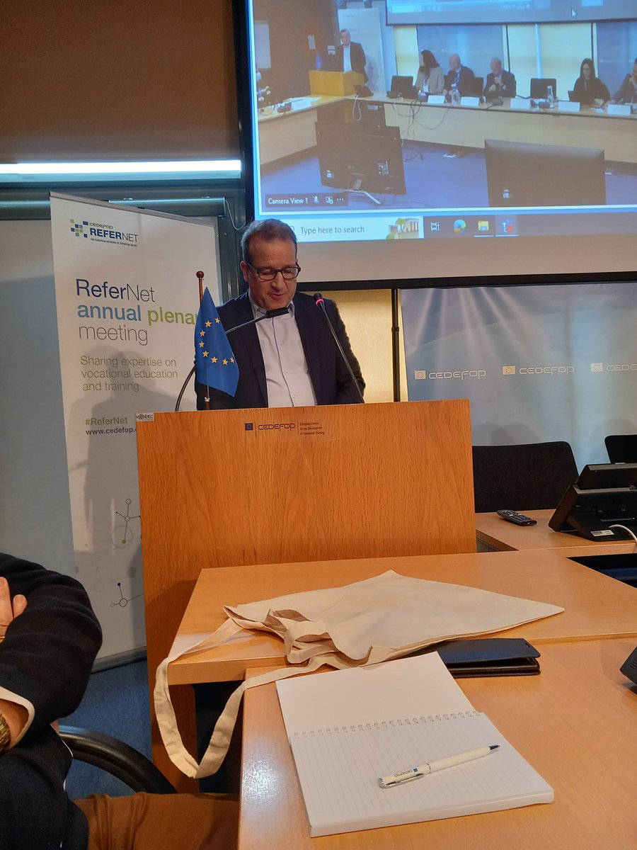 natasapouliou's tweet image. @Cedefop #refernet annual meeting just started! @JuergenSiebel welcomes members of the #network&quot;let&apos;s embrace the opportunity to learn from each other&quot; @zahilas @GKostakisEU @lisarustico @EU_Social @EU_Commission
