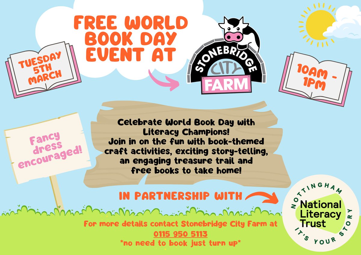 Lots of events happening at the farm next week, why not come down to entertain your little ones! #nottingham #notts #cityfarm fb.me/e/4Qdklhl1d