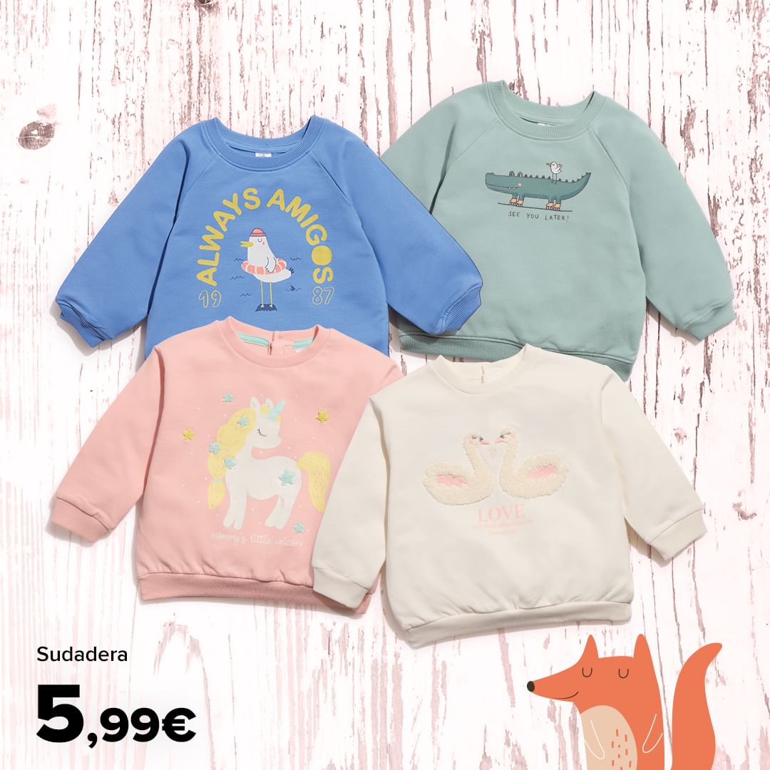 ¿Qué #sudadera vas a elegir? ¡Con estos precios, puedes tenerlas todas!
Ven a por ellas a @carrefoures de #LosValles!

#Carrefour #baby #modainfantil